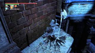 Bloodborne Armor Charred Hunter Garb Set  location guide l Old Yharnam [upl. by Salvadore349]