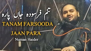 Tanam Farsooda Jaan Para  Numan Haider Qawwal  Maulana Jami  Pasheman Ya Rasool Allah [upl. by Anat869]