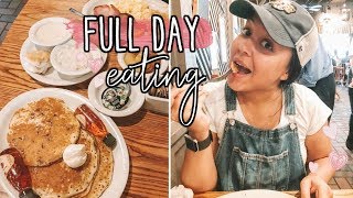 WHAT I EAT IN A DAY ON MY PERIOD 2018  FULL DAY OF EATING PERIOD EDITION  Page Danielle [upl. by Malan658]