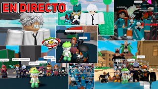 🔴 🔴 DIRECTO JUGANDO ROBLOX CON SUSCRIPTORES 🥳🎉 YA VOLVIO LA LUUUUUUUZZ 😭😭 [upl. by Marcia965]