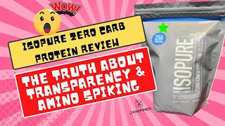 Isopure Zero Carb Protein Powder Review [upl. by Powder]