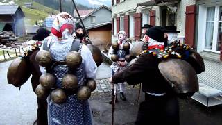 Silvesterchläus in Zürchersmühle [upl. by Nirrac]