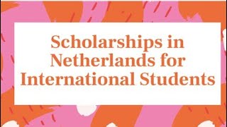 TU Delft Scholarships in Netherlands Fully funded scholarship in Netherland Study in Europe [upl. by Tanny771]