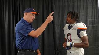 Bucknell Football JMU Post Game Interview [upl. by Deron]