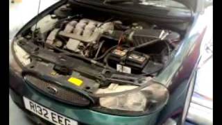 Mondeo ST24 on Dyno 190 BHPmp4 [upl. by Risser]