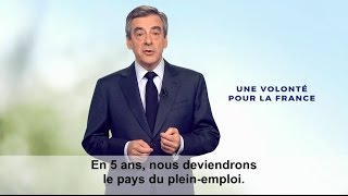 Une volonté pour la France  Clip de François Fillon [upl. by Uliram]