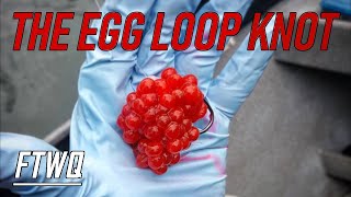 Fishing Knots Egg Loop Knot  Best Knot for Bait [upl. by Boleslaw309]