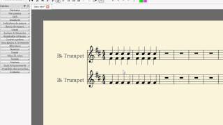 MuseScore How to mergecombine two staves in one with two voices [upl. by Sedlik]