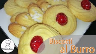 Biscotti al Burro ricetta semplice e buona [upl. by Pirnot]