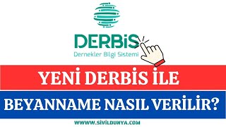 Yeni DERBİS ile Beyanname Nasıl Bildirilir [upl. by Kedezihclem]