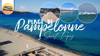 Strand von Pampelonne  SaintTropez  Côte d’Azur [upl. by Aihtnamas]