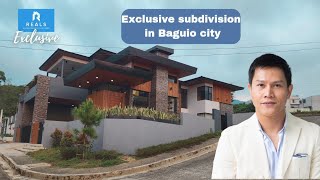 Modern House and Lot in Pinewoods Golf Subdivision in Baguio city for sale [upl. by Nivri196]