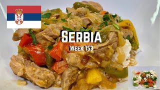 Second Spin Country 152 Serbia International Food [upl. by Onofredo767]