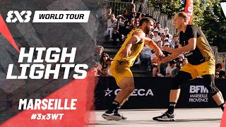 Ub 🇷🇸 vs Raudondvaris Hoptrans 🇱🇹  QF Game Highlights  FIBA 3x3 World Tour Marseille 2024 [upl. by Attenev570]