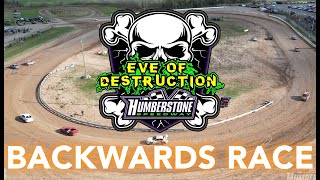 🏁 Humberstone Speedway 102823 EVE OF DESTRUCTION 2023  BACKWARDS RACE  10 LAPS [upl. by Noirred]