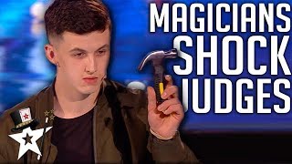 Teen Magicians Stun Simon Cowell on BGT 2019  Magicians Got Talent [upl. by Ymarej]