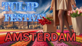 AMSTERDAM TULIP FESTIVALAMSTERDAMtulipsevents [upl. by Ledda318]