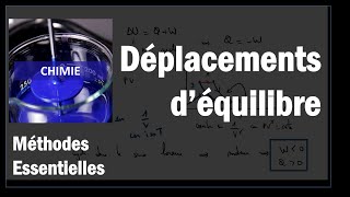 Comment étudier linfluence de la température et la pression sur un déplacement déquilibre [upl. by Inafets]