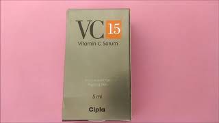 Review of VC15 Vitamin C Serum English  ClickOnCare [upl. by Delaney319]