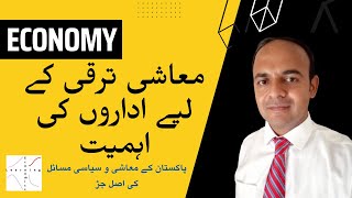 Institutions and Economic Development  Issues in Pakistan Economy [upl. by Hcra777]