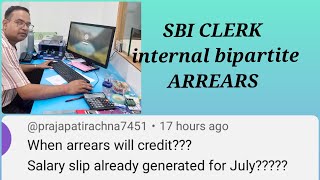 sbi internal bipartite arrears exservicemanbanker [upl. by Ahtrim]