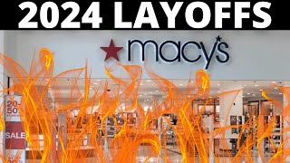 ✂️ Job CUTS amp RESTRUCTURING Macys Cuts follow Amazon Google amp Citi to Start 2024 [upl. by Aerdnad]