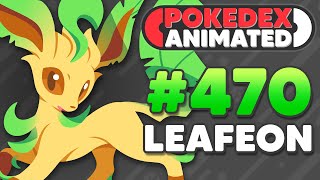 Pokedex Animated  Leafeon [upl. by Eveineg]