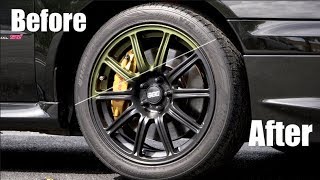 Matte Black Plasti Dip Wheels  Ultimate DIY Guide [upl. by Alejo532]