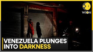 Venezuela plunges into darkness Power failure amid claims of sabotage  World News  WION [upl. by Seema]