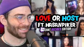 LOVE OR HOST FT HASAN PIKER [upl. by Ahsiekel259]