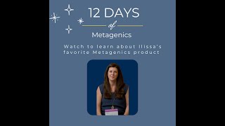 12 Days of Metagenics PlusOne™ [upl. by Adelpho]