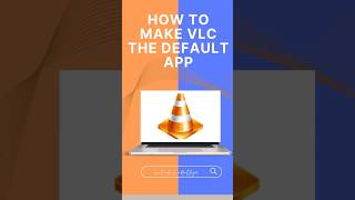 Laptop tips on how to make vlc player your default player on your pc 😊windows pctechnology [upl. by Natsirt613]