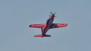 Pilatus PC21 Swiss Air Force flying Display Emmen AirShow 2019 [upl. by Atirys]