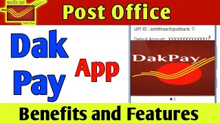 dak pay upi app full information। india post payment bank।dak pay in india post payment [upl. by Acinnej]