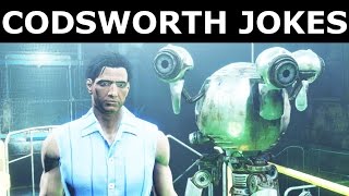 Fallout 4  All Codsworths Jokes [upl. by Inna]