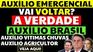 😱 AUXÍLIO EMERGENCIAL VAI VOLTAR SAIBA A VERDADE AUXÍLIO BRASIL AUXÍLIO GÁS AUXÍLIO VÍTIMAS CHUVAS [upl. by Denny619]