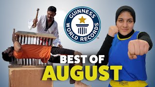 Amazing August 2023 World Records  Guinness World Records [upl. by Neerac17]