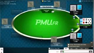 Les bases de la stratégie Sit N Go sur PMU Poker [upl. by Nosned225]