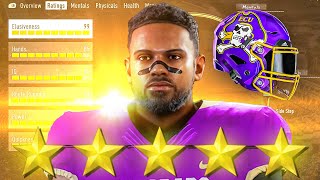 Going After The Number 1 FIVE STAR Recruit ECU Rebuild College Football 25 [upl. by Mcmath]