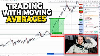 How to Trade FOREX with Moving Averages Part 1 [upl. by Jsandye646]