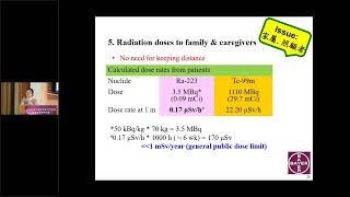 Radiation Safety considerations for the use of Xofigo 邱宇莉 醫師 [upl. by Janith]