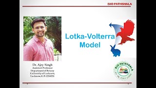 Lotka  Volterra Model  CSIR Lifesciences  GATE  Biology  Ecology [upl. by Velleman280]