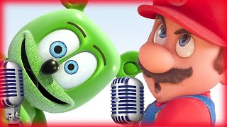 The Super Mario Bros Movie  Gummy Bear Song amp Coffin Dance Meme Parody [upl. by Ytirahs214]