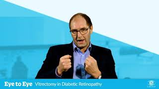 Eye to Eye Vitrectomy in Diabetic Retinopathy [upl. by Mercorr31]