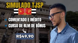 Simulado TJSP 2024 100 Questões Inéditas  Bônus [upl. by Oijile395]