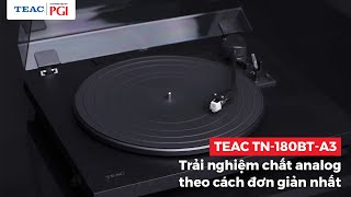 TEAC TN180BTA3 – Cách đơn giản nhất để trải nghiệm chất analog từ đĩa than [upl. by Kelton73]