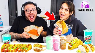 MindOfRez TACO BELL MUKBANG with Girlfriend [upl. by Ender]