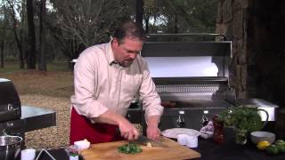 Sautéed Mushroom Persillade Recipe on Saber Infrared Grill [upl. by Pulling461]