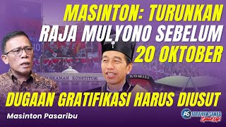 Masinton Turunkan Raja Mulyono Sebelum 20 Oktober Dugaan Gratifikasi Harus Diusut  SPEAKUP [upl. by Adnirolc]