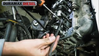 How To Set Valve Lash On A Duramax Engine [upl. by Maibach]